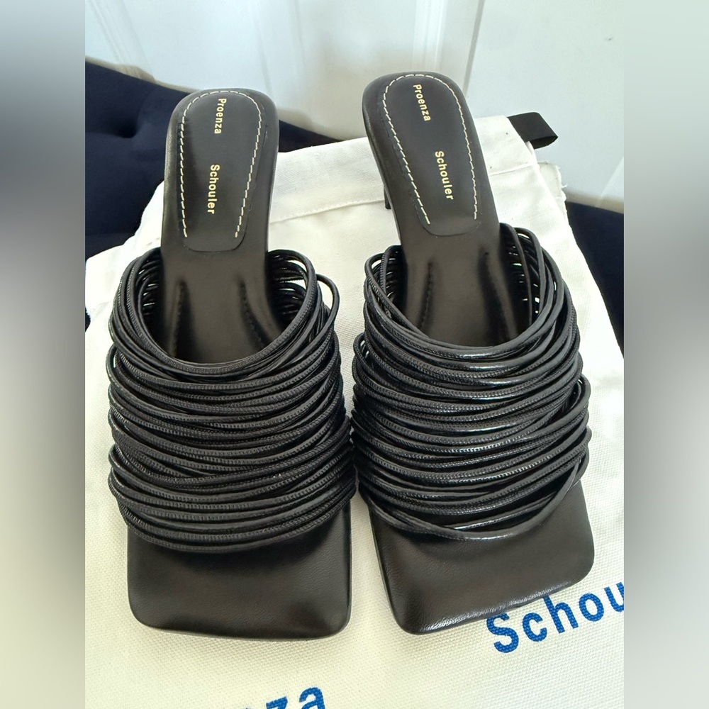SOLD!!! Proenza Schouler Black Sandal Heels